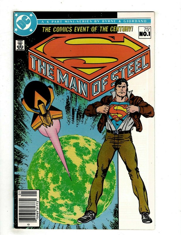 13 DC Comics The Man of Steel # 1 2 3 4 5 6 Identity Crisis # 1 2 3 4 5 6 7 OF1