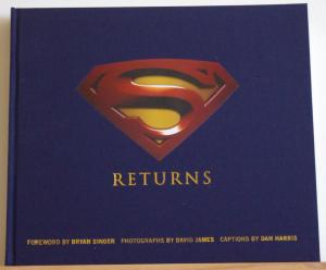 SUPERMAN RETURNS hc, NM, w/slipcase, Photo, 2006, hardcover book, David James