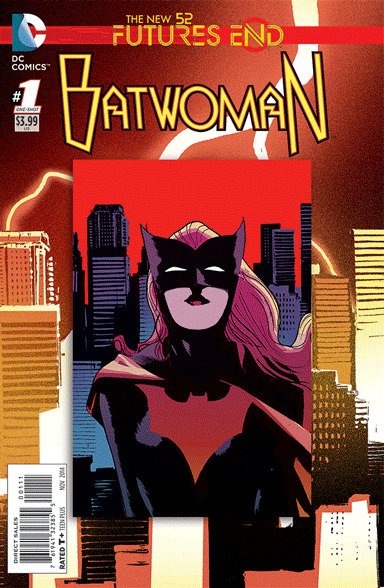 DC Comics New 52 Futures End Batwoman #1 3D Motion Variant Cover