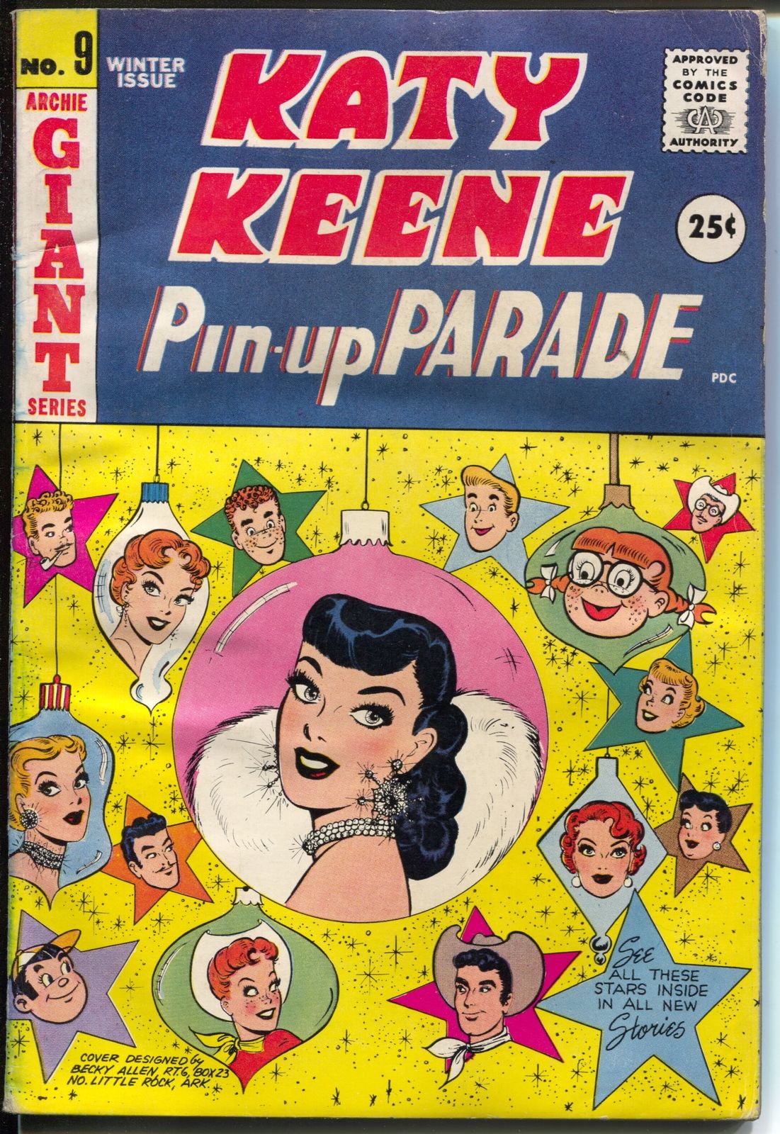 Katy Keene Pin Up Parade 9 1959 Bill Woggon Fashions Pin Ups Paper Dolls Vg Comic Books 