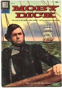 MOBY DICK--DELL FOUR COLOR #717-GREGORY PECK MOVIE EDITION--1956