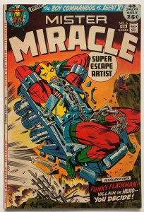 (1971) MISTER MIRACLE #6! 1ST Appearance of FEMALE FURIES! FUNKY FLASHMAN!