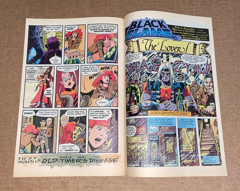 Mars #7 ( 7.5 VFN- ) Black Flame / July  1984