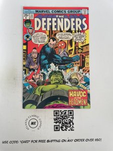 The Defenders # 33 NM Marvel Comic Book Silver Surfer Dr. Strange Hulk 13 SM12