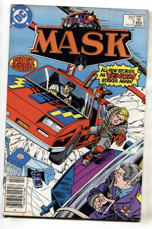 MASK #1--BASED ON CARTOON--DC--1ST ISSUE--comic book