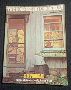 1975 THE DOONESBURY CHRONICLES by G.B. Trudeau SC VG 4.0 HR&W