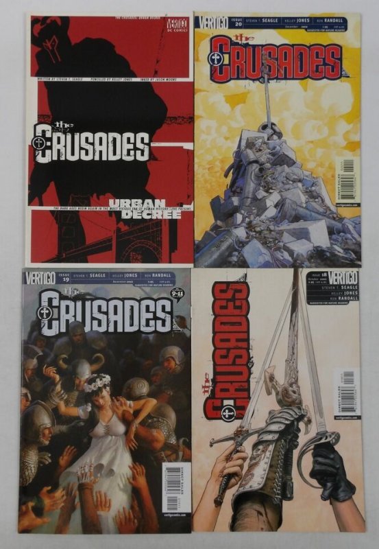 Crusades #1-20 VF/NM complete series + Urban Decree ; Vertigo (17AA)