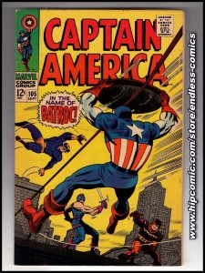 Captain America #105 (1968)    / CR180-BI#01