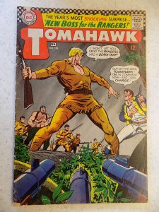 TOMAHAWK # 108 DC SILVER WESTERN ACTION ADVENTURE