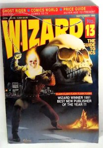 Wizard: The Comics Magazine #13 (1992) Wizard Ghost Rider 1st Print Comic Book