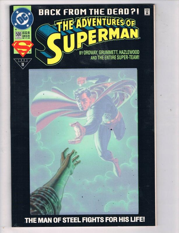 The Adventures Of Superman #500 VF/NM DC Comics Comic Book Jun 1993 DE48