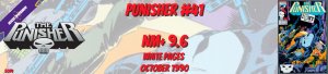 Punisher 41 NM+ 9.6 Marvel 1990