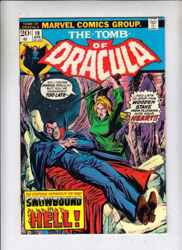 Tomb of Dracula #19 (Apr-74) VF/NM High-Grade Dracula