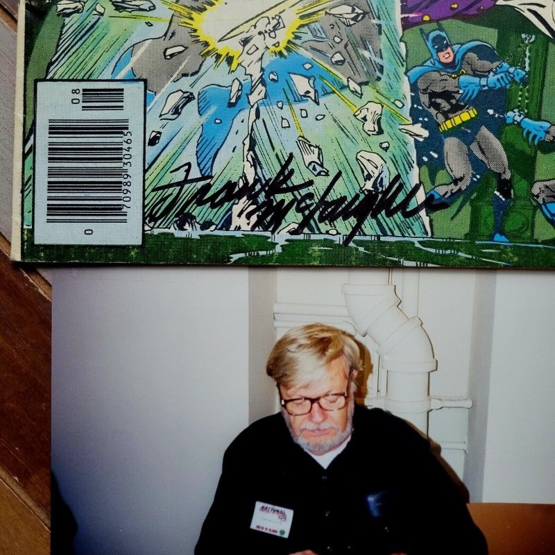 DETECTIVE COMICS #462 (DC 1976) SIGNED By Artist/Inker FRANK McLAUGHLIN / Batman