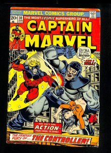 Captain Marvel (1968) #30 Controller!