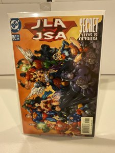 JLA/JSA: Secret Files and Origins #1  2003  Landscape Cover!