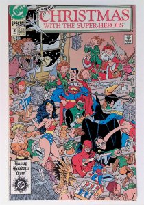 Christmas with the Super-Heroes #2 (Dec 1989, DC) FN