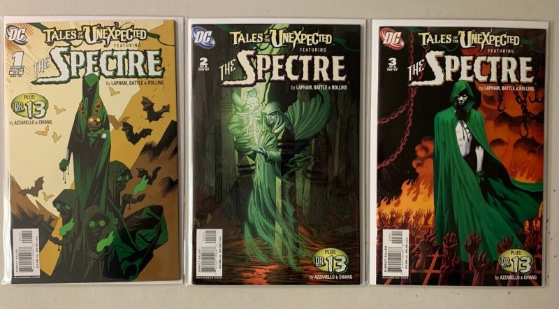 Tales of the Unexpected comics run #1-3 direct 3 diff 6.0 (2006-07)