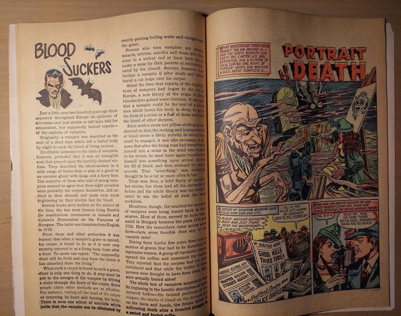 Horrific #8 (1953)  FR 1.0  looks much better  complete  Comic Media