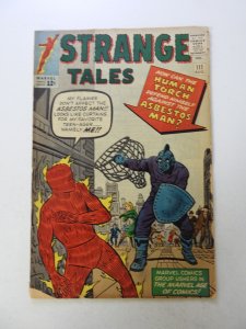 Strange Tales #111 (1963) GD/VG condition 1/2 spine split