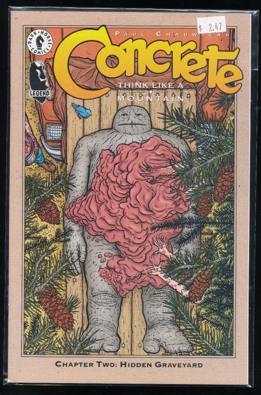 Dark Horse, Paul Chadwick's Concrete - Chapter 1 & 2 (one,two)  NM (HX94)