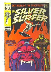 Silver Surfer (1968 series)  #6, Fine- (Actual scan)