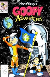 Goofy Adventures #5 VF/NM ; Disney | Mickey Mouse Moon Landing
