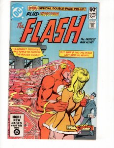 The Flash #302 (1981) Bronze Age DC Infantino Pin-Up FIRESTORM Back-Up