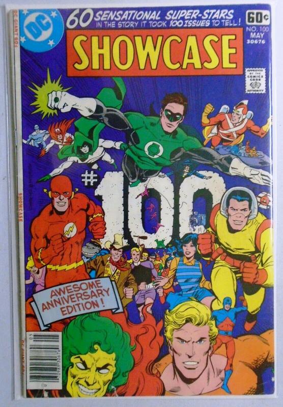 Showcase #100, Reader Copy - Tape on Rear Cover (1978)