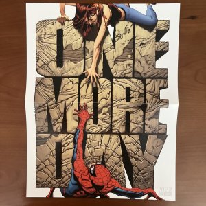 ONE MORE DAY Promo Poster, SPIDER-MAN, 2007, Unused, minty.