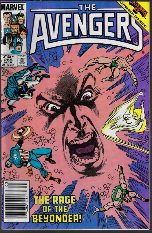Avengers #265 (Marvel, 1986) NM