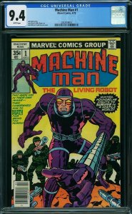 Machine Man #1 (1978) CGC 9.4 NM