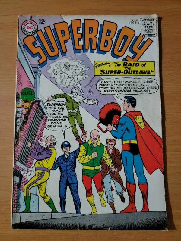 Superboy #114 ~ VERY GOOD - FINE FN ~ 1964 DC Comics