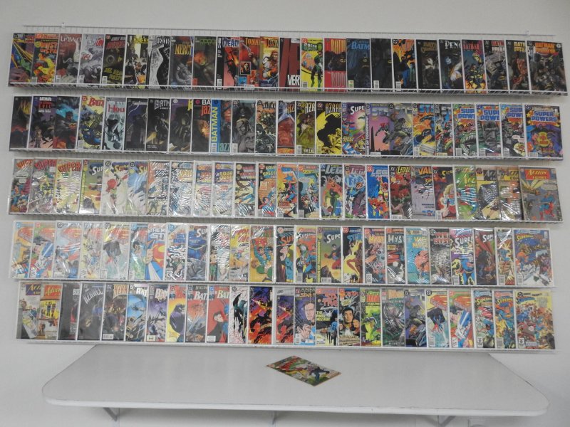 Huge Lot 120+ Comics W/ Superboy, Batman, Action Comics+ Avg Fine Condition!