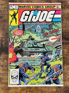 G.I. Joe: A Real American Hero #5 (1982). VF+.