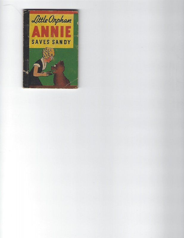 Little Orphan Annie Saves Sandy (Whitman mini comic)