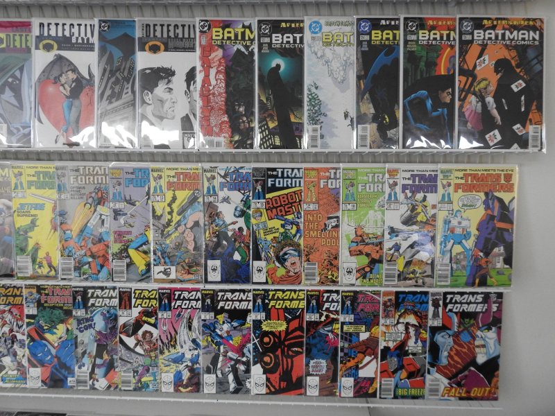 Huge Lot of 130+ Comics W/ Batman, Transformers, Thundercats! Avg. VF+ Condition