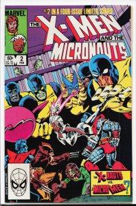 The X-Men and The Micronauts #2 (1984)