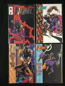 NINJAK VALIANT 16 COMICS LOT #2 + 3 SIGNED BY JOE QUESADA 1-14 + #0, #00 VF-NM
