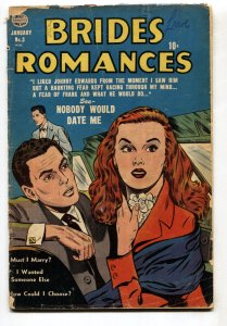 Rides Romances #3--1954--Rare--Golden-Age--romance--comic book