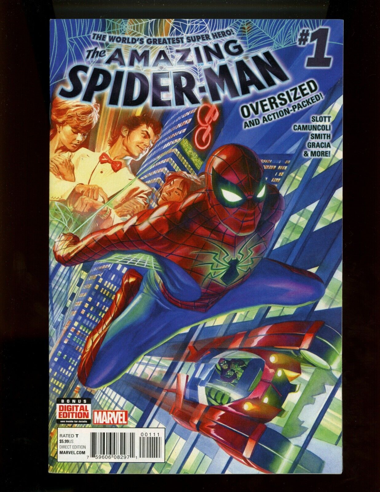 The Amazing Spider-Man (2015) #1, Comic Issues