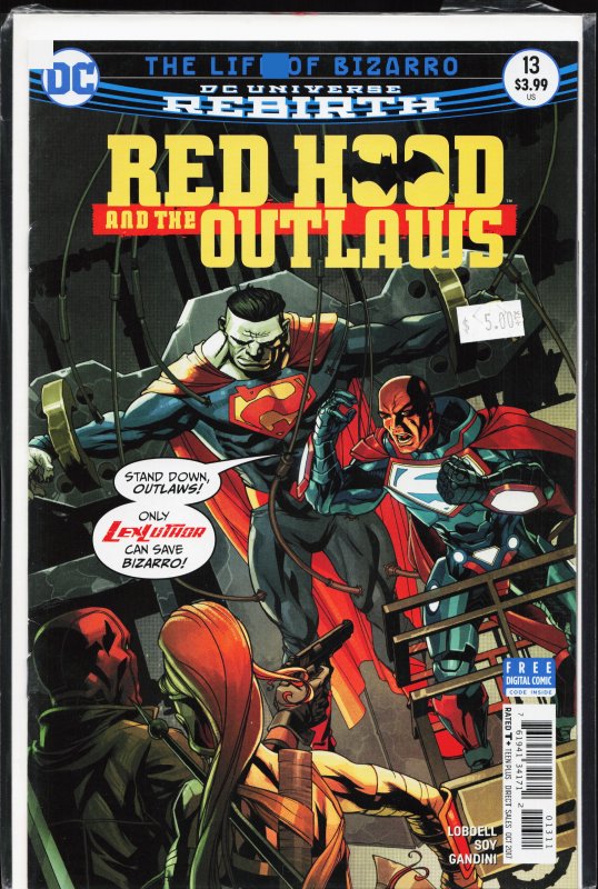 Red Hood & the Outlaws #13 (2017) Bizarro