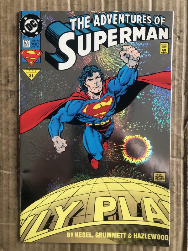 Adventures of Superman #505 Enhanced Edition (1993)