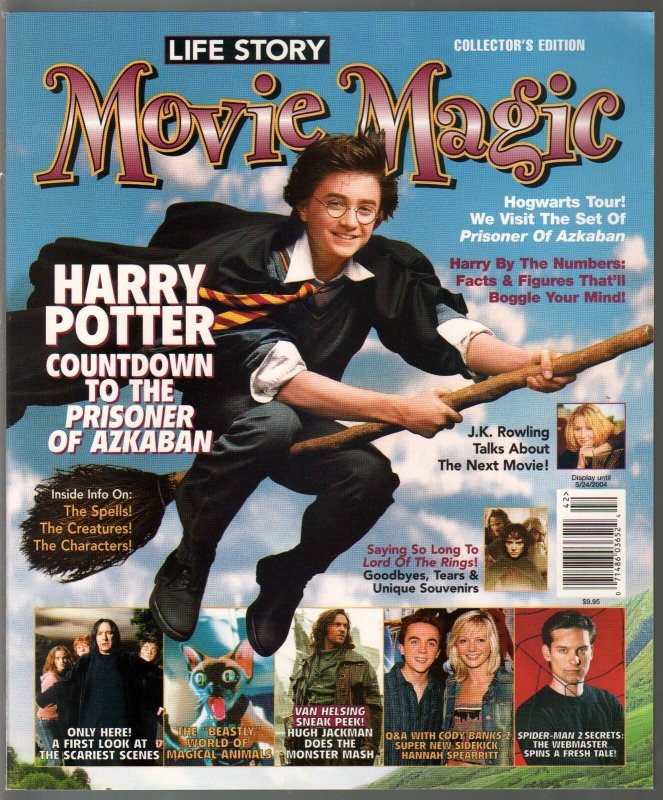 Movie Magic 5/2004-Harry Potter-Daniel Radcliffe-Emma Watson-Rupert Grint-FN