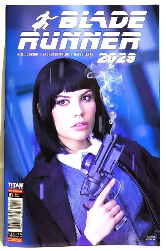 BLADE RUNNER 2029 #1 - 4 Rei Kennex Cosplay Photo Variant Covers (Titan 2021)