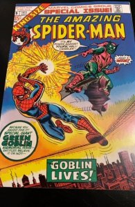 The Amazing Spider-Man Annual #9  (1973)vs the genre goblin