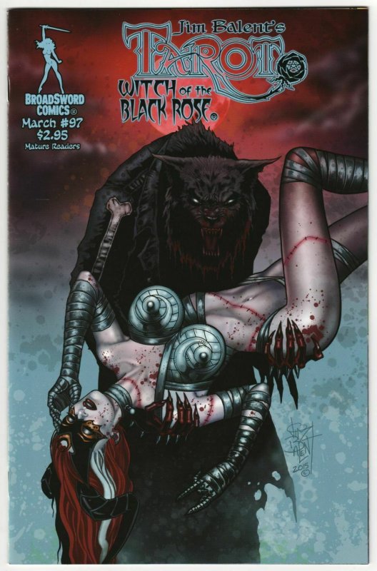 Tarot Witch Of The Black Rose #97 Cvr A (Broadsword, 2016) VF