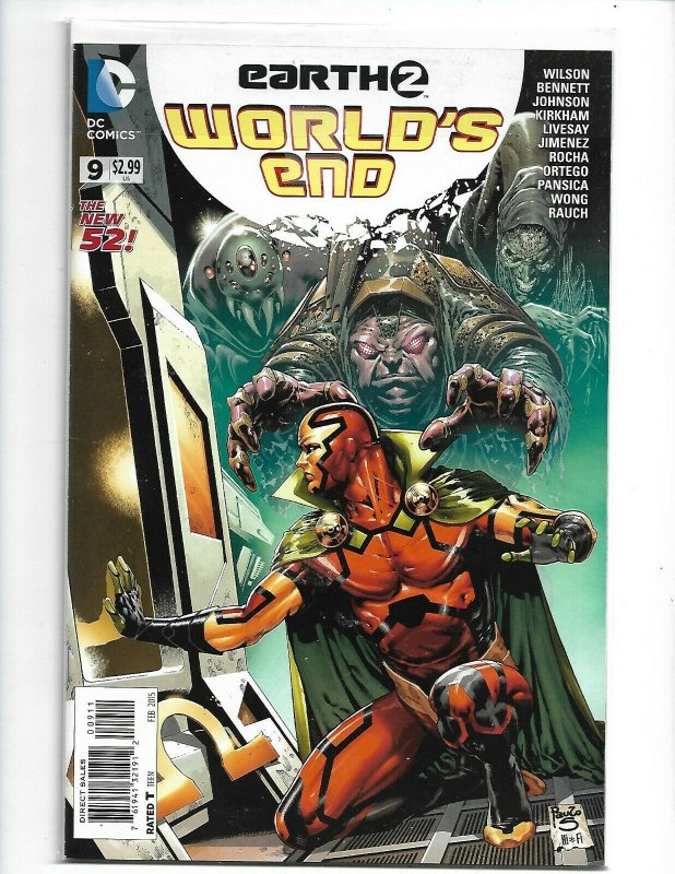 EARTH 2 WORLD'S END #9 DC COMICS 2015 NM   nw113