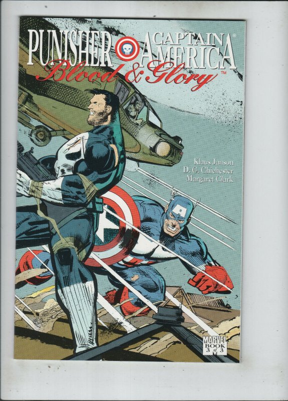 Punisher / Captain America Blood & Glory  #1-3 Set