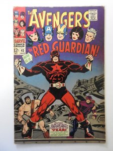 The Avengers #43 (1967) VG Condition! First appearance of the Red Guardian!